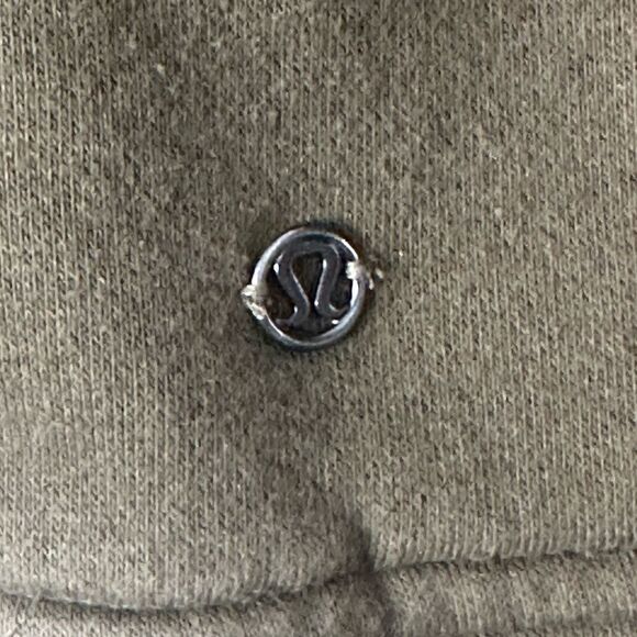 Lululemon Olive green Crewneck Side Zip Sweatshirt L - Picture 5 of 5